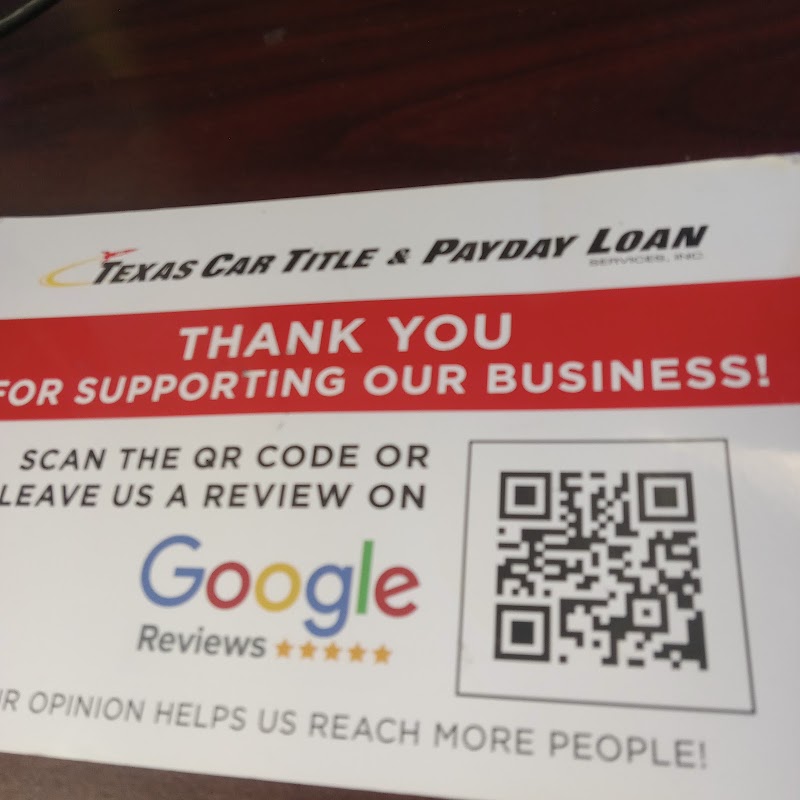 Texas Car Title and Payday Loan Services, Inc.