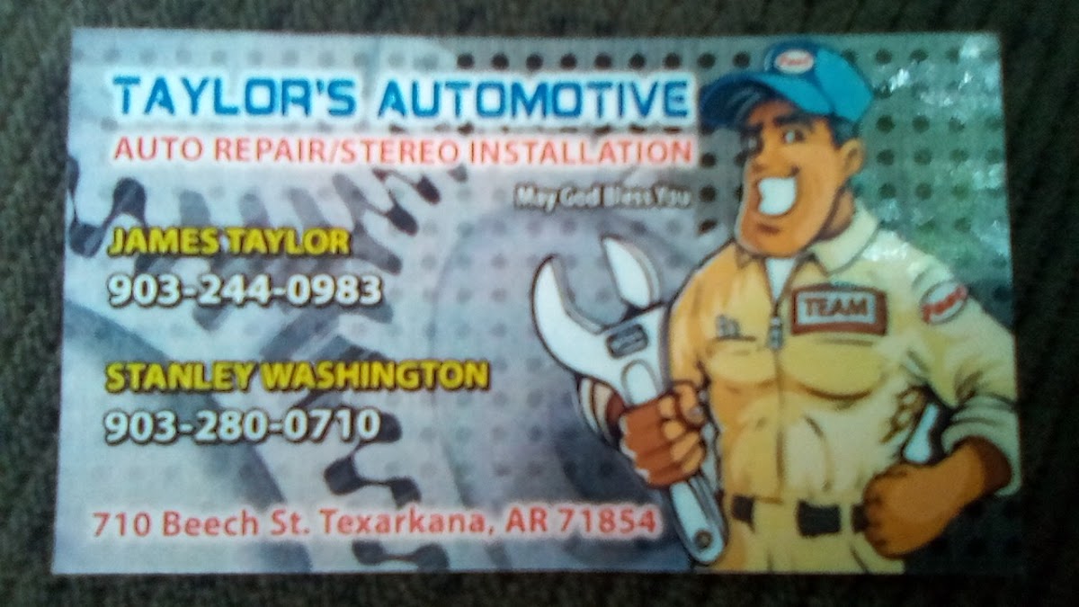 Taylor Auto Repair Services