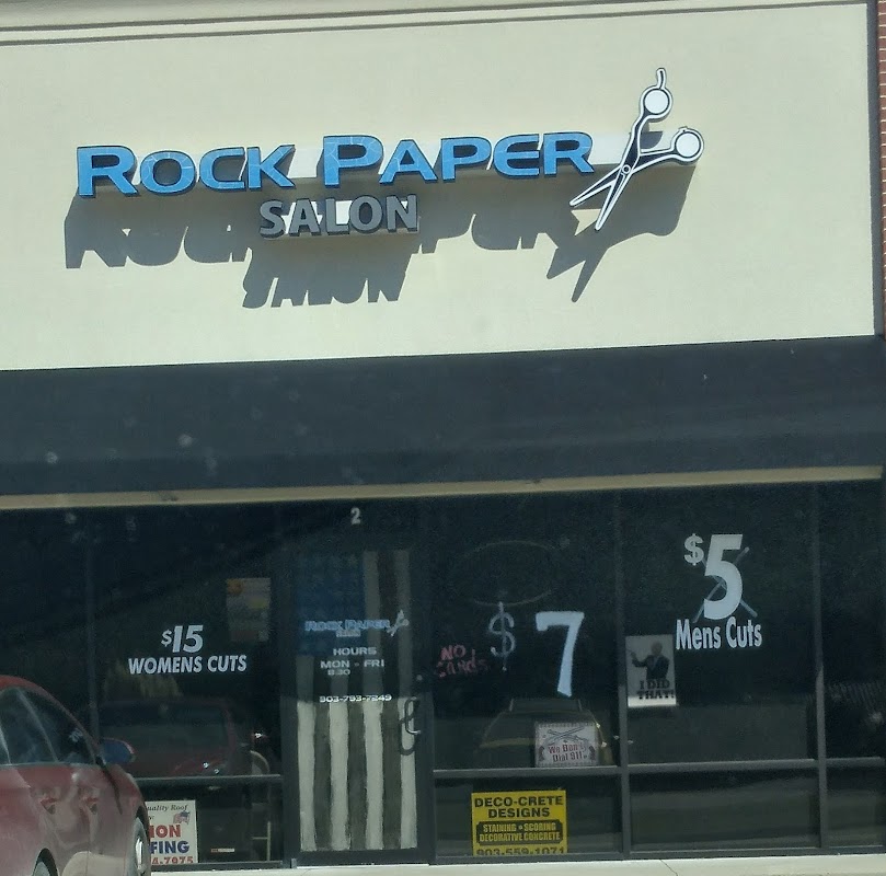 Rock Paper Scissors Salon