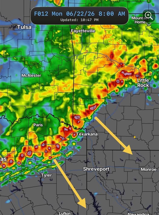 🌩️ WEATHER ALERT Texarkana/Ark-La-Tex
