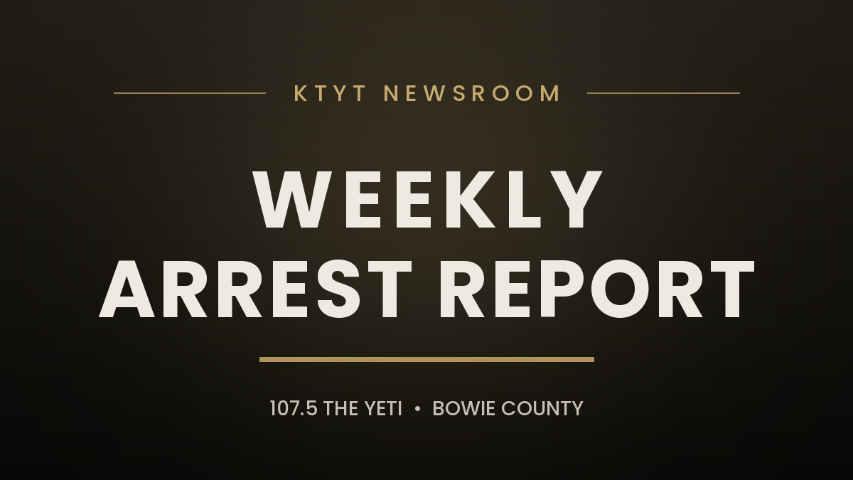 Bowie County Logs 94 Arrests in Week After July 4th